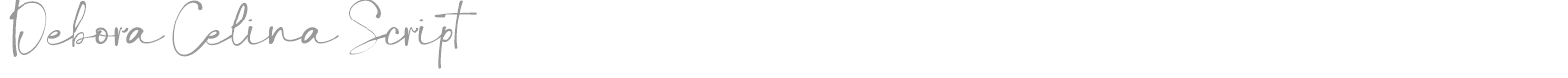 Debora Celina font preview